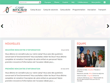 Tablet Screenshot of camprivesud.com